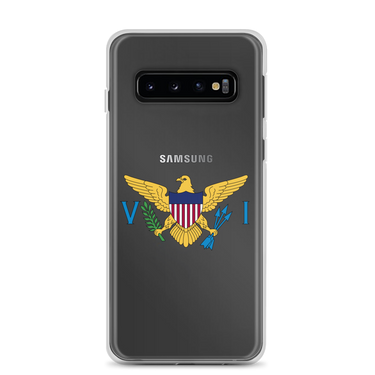 Virgin Islands Flag Clear Case for Samsung®